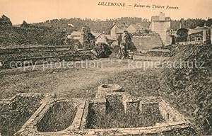 Postkarte Carte Postale 13552450 Lillebonne Ruines du Theatre Romain Lillebonne