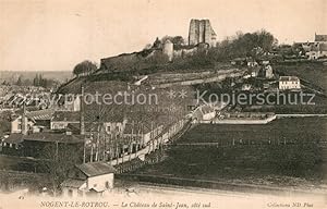 Postkarte Carte Postale 13498993 Nogent-le-Rotrou Vue Generale et Chateau de Saint Jean Nogent-le...