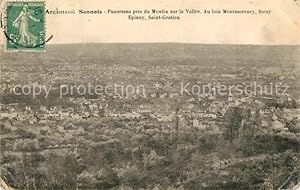 Postkarte Carte Postale 13552603 Sannois Panorama pris du Moulin sur la Vallee Sannois