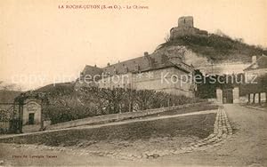 Postkarte Carte Postale 13552640 La Roche-Guyon Le Chateau La Roche-Guyon