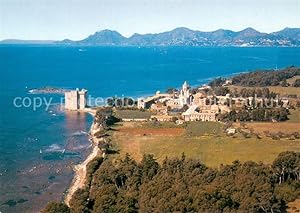 Postkarte Carte Postale 13626370 Cannes Alpes-Maritimes Iles de Lerins Monastere St Honorat L'Est...