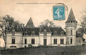 Postkarte Carte Postale 13505009 Castillonnes Chateau de Canteranne Castillonnes