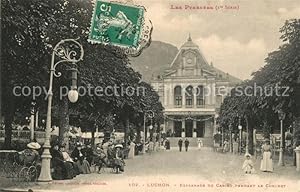 Postkarte Carte Postale 13513973 Luchon Haute-Garonne Esplanade du Casino Luchon Haute-Garonne