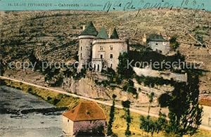 Postkarte Carte Postale 13536762 Cabrerets Chateau Cabrerets