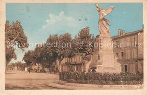 Postkarte Carte Postale 13501392 Villeneuve-sur-Lot Monument aux Morts Villeneuve-sur-Lot