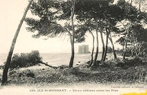 Postkarte Carte Postale 13551945 Ile Saint-Honorat Alpes Maritimes Vieux Chateau entre les pins
