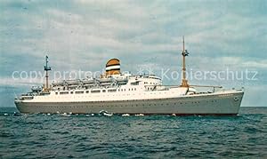 Seller image for Postkarte Carte Postale 73499582 Schiffe Ships Navires S.S. Maasdam Holland-America-Line for sale by Versandhandel Boeger
