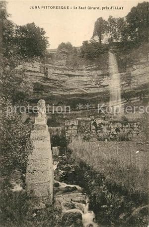 Postkarte Carte Postale 13504749 Illay Le Saut Girard Cascade