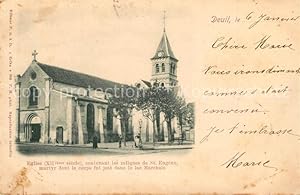 Postkarte Carte Postale 13552605 Deuil-la-Barre Eglise Deuil-la-Barre