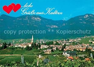Postkarte Carte Postale 73627909 Kaltern Weinstrasse Tirol Kaltern Weinstrasse Tirol
