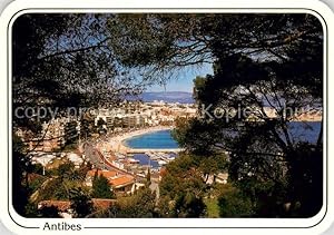 Postkarte Carte Postale 13629668 Antibes Alpes Maritimes Plage de la Salis