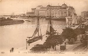 Postkarte Carte Postale 13515495 Trouville Havre Casino Quai Trouville Havre