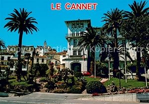 Postkarte Carte Postale 13626324 Le Cannet Alpes-Maritimes Hotel de Ville et le Vieux Cannet Le C...