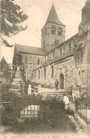 Postkarte Carte Postale 13630140 Graville-Sainte-Honorine Abbaye