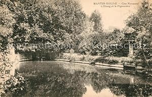 Postkarte Carte Postale 13508057 Martin-Eglise Clos Normand Etang et le Pigeonnier Martin-Eglise