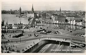 Postkarte Carte Postale 73513884 Stockholm Utsikt fran Katarinahissen Stockholm