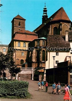 Postkarte Carte Postale 73631981 Klodzko Kosciol Kirche Altstadt Klodzko