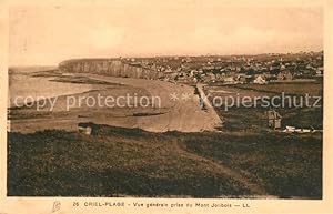 Postkarte Carte Postale 13552173 Criel Plage Vue generale prise du Mont Jolibois Criel Plage