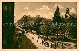 Postkarte Carte Postale 13624943 Toulouse Haute-Garonne La rue dâAlsace Lorraine et le square d...