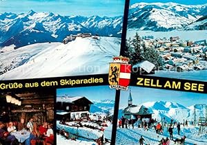 Postkarte Carte Postale 73629103 Zell See Bergstation Zell am See Huettenabend Sonnalm Hohe Tauer...