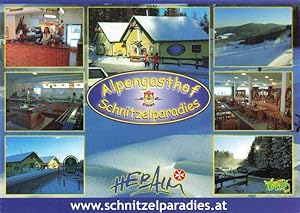 Postkarte Carte Postale 73971045 Preitenegg Alpengasthof Schnitzelparadies Teilansichten