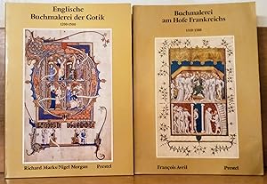 Image du vendeur pour BUCHMALEREI ENGLISCHE GOTIK, AM HOFE FRANKREICHS, IN HEBRISCHEN HANDSCHRIFTEN, INDISCHE, INSULARE HANDSCHRIFTEN DER BRITISCHEN INSELN, ITALIENISCHE RENAISSANCE, KAROLINGISCHE, PERSISCHE, SPTANTIKE FRHCHRISTLICHE, FRHE SPANISCHE BUCHMALEREI (Die grossen Handschriften der Welt) 10 Baende mit je 40 (bzw. 48) ganzseitigen Farbbildern und vielen schwarz-weissen. AUCH EINZEL ERHAELTLICH! mis en vente par German Book Center N.A. Inc.