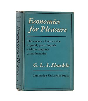 Seller image for Economics for Pleasure for sale by Maggs Bros. Ltd ABA, ILAB, PBFA, BA