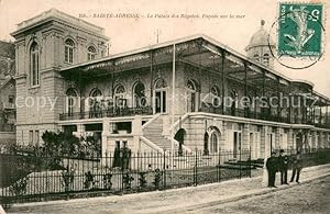 Postkarte Carte Postale 13629538 Sainte-Adresse Palais des RÃ gates facade sur la mer Sainte-Adresse