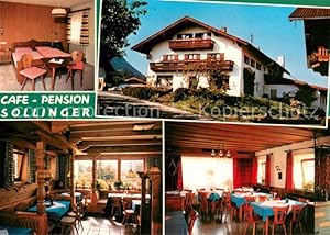 Postkarte Carte Postale 73630283 Grainbach Cafe Pension Sollinger Gastraeume Grainbach