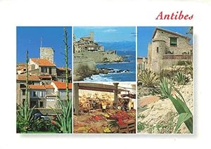 Postkarte Carte Postale 13970213 Antibes 06 Alpes Maritimes Ortsmotive Schloss Festung