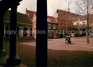 Postkarte Carte Postale 73630490 Dordrecht Het Hof met Augustijnenkerk Dordrecht