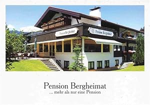 Bild des Verkufers fr Postkarte Carte Postale 73971062 Fischen Allgaeu Pension Bergheimat zum Verkauf von Versandhandel Boeger