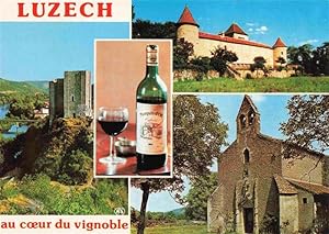 Postkarte Carte Postale 13971508 Luzech Au coeur du vignoble la Tour et la Pistoule Chateau de Ca...