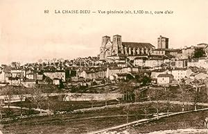 Postkarte Carte Postale 13632487 La Chaise-Dieu Vue Generale Eglise abbatiale Saint Robert La Cha...