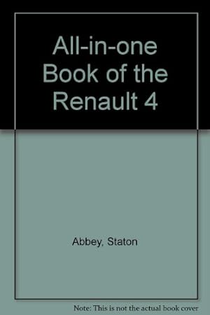 Bild des Verkufers fr All-in-one Book of the Renault 4 zum Verkauf von WeBuyBooks