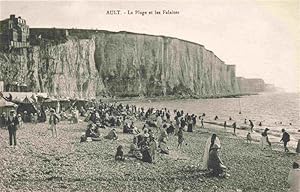 Postkarte Carte Postale 13972159 Ault 80 Somme La plage et les falaises
