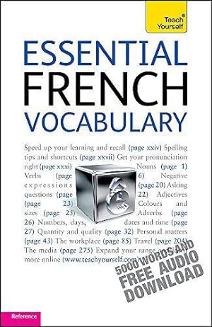 Bild des Verkufers fr Essential French Vocabulary: Teach Yourself zum Verkauf von WeBuyBooks