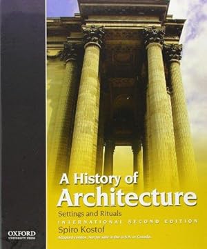 Immagine del venditore per A History of Architecture: International Second Edition venduto da WeBuyBooks