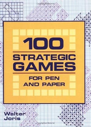 Immagine del venditore per 100 Strategic Games for Pen and Paper venduto da WeBuyBooks