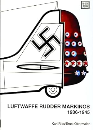 Bild des Verkufers fr Luftwaffe Rudder Markings, 1936-45 (Schiffer Military History) zum Verkauf von WeBuyBooks