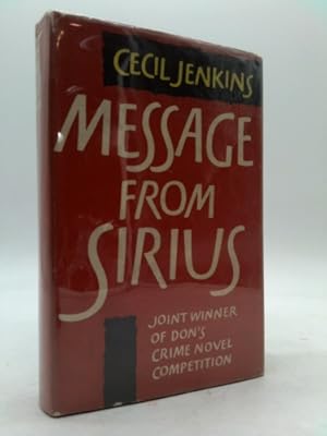 Bild des Verkufers fr Message from Sirius zum Verkauf von ThriftBooksVintage