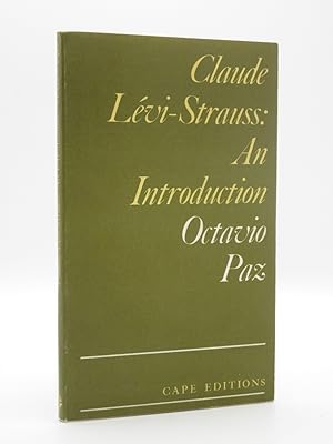 Claude Levi-Strauss: An Introduction: (Cape Editions No.51)