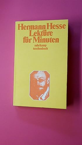 LEKTÜRE FÜR MINUTEN.