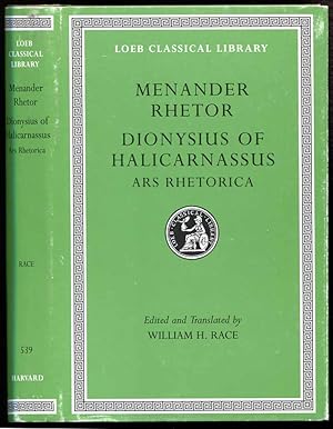 Immagine del venditore per Menander Rhetor. Dionysius of Halicarnassus, Ars Rhetorica (Loeb Classical Library, No.539) venduto da Bookworks