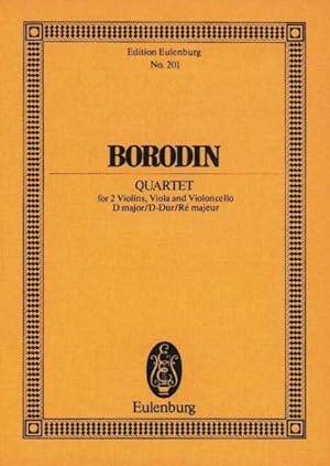 Seller image for Quartet for 2 Violins, Viola and Violoncello D major / D-Dur / Re majeur for sale by GreatBookPrices