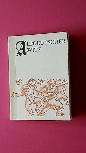 Seller image for ALTDEUTSCHER WITZ. for sale by HPI, Inhaber Uwe Hammermller