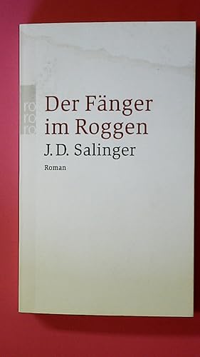 Bild des Verkufers fr DER FNGER IM ROGGEN. Roman zum Verkauf von HPI, Inhaber Uwe Hammermller