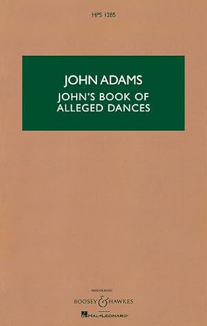 Imagen del vendedor de John's Book of Alleged Dances : For String Quartet and Pre-recorded Tape a la venta por GreatBookPrices