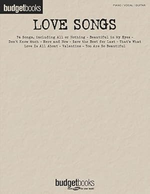 Image du vendeur pour Love Songs mis en vente par GreatBookPricesUK