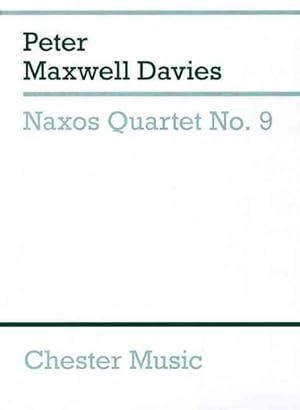 Image du vendeur pour Naxos Quartet No. 9 : for String Quartet mis en vente par GreatBookPrices